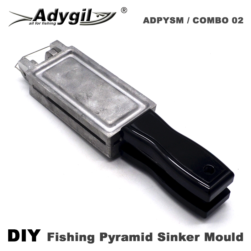 Fishing Depth Finder - Adygil DIY 낚시 피라미드 싱커 몰드,