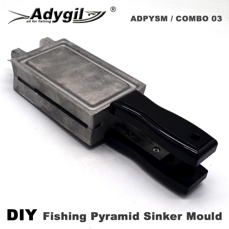 Fishing Depth Finder - Adygil DIY 피라미드 싱커 몰드, 4
