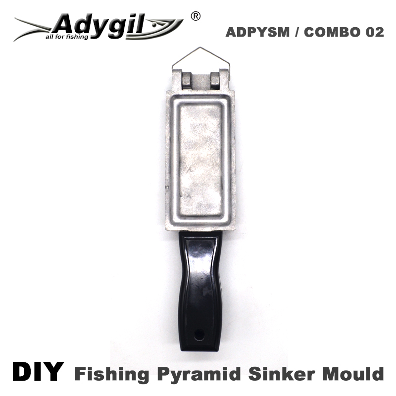Adygil DIY 낚시 피라미드 싱커 몰드, 5 개의 - Fishing Depth Finder 리뷰 및 가격