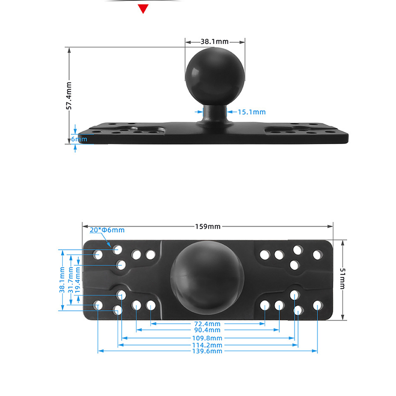 1.5인치 해양 어군탐지기 마운트, 38MM 볼 포함, - Fish Finder Mount 리뷰 및 가격