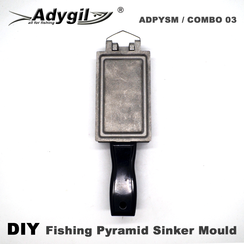 Adygil DIY 피라미드 싱커 몰드, 4 개의 캐비 - Fishing Depth Finder 리뷰 및 가격