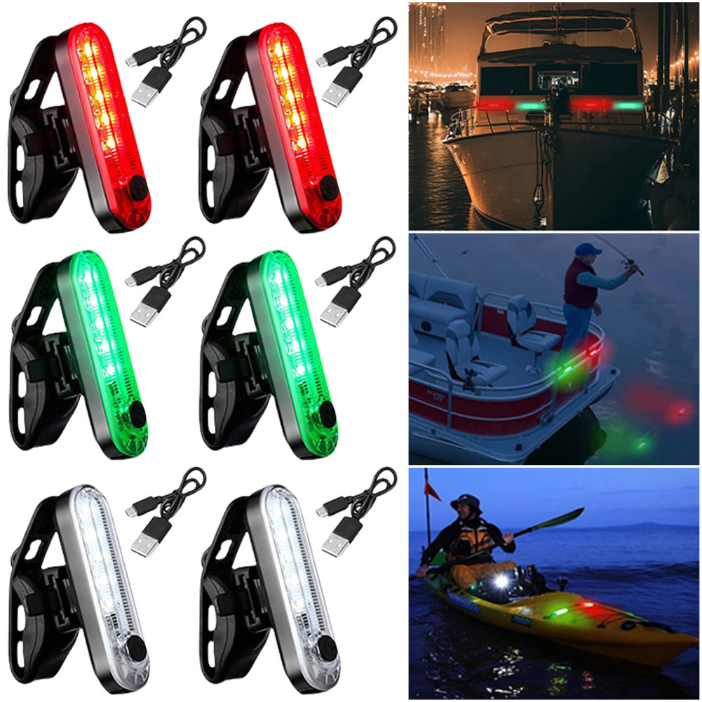 LED 보트 네비게이션 라이트 USB 충전 항해 신호  - Fish Finder Mount 리뷰 및 가격
